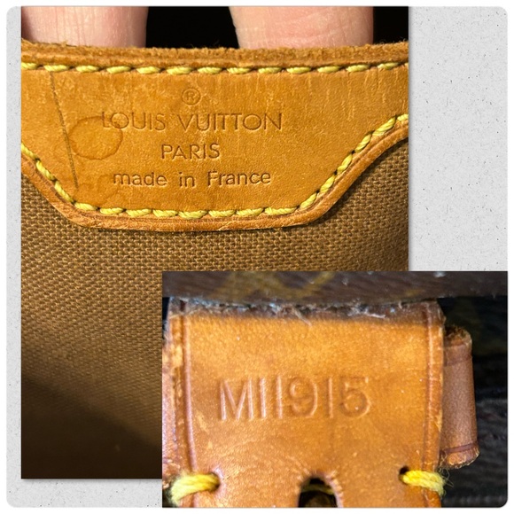 Authentic Louis Vuitton backpack GM with replaced bottom and trim - Picture 15 of 15